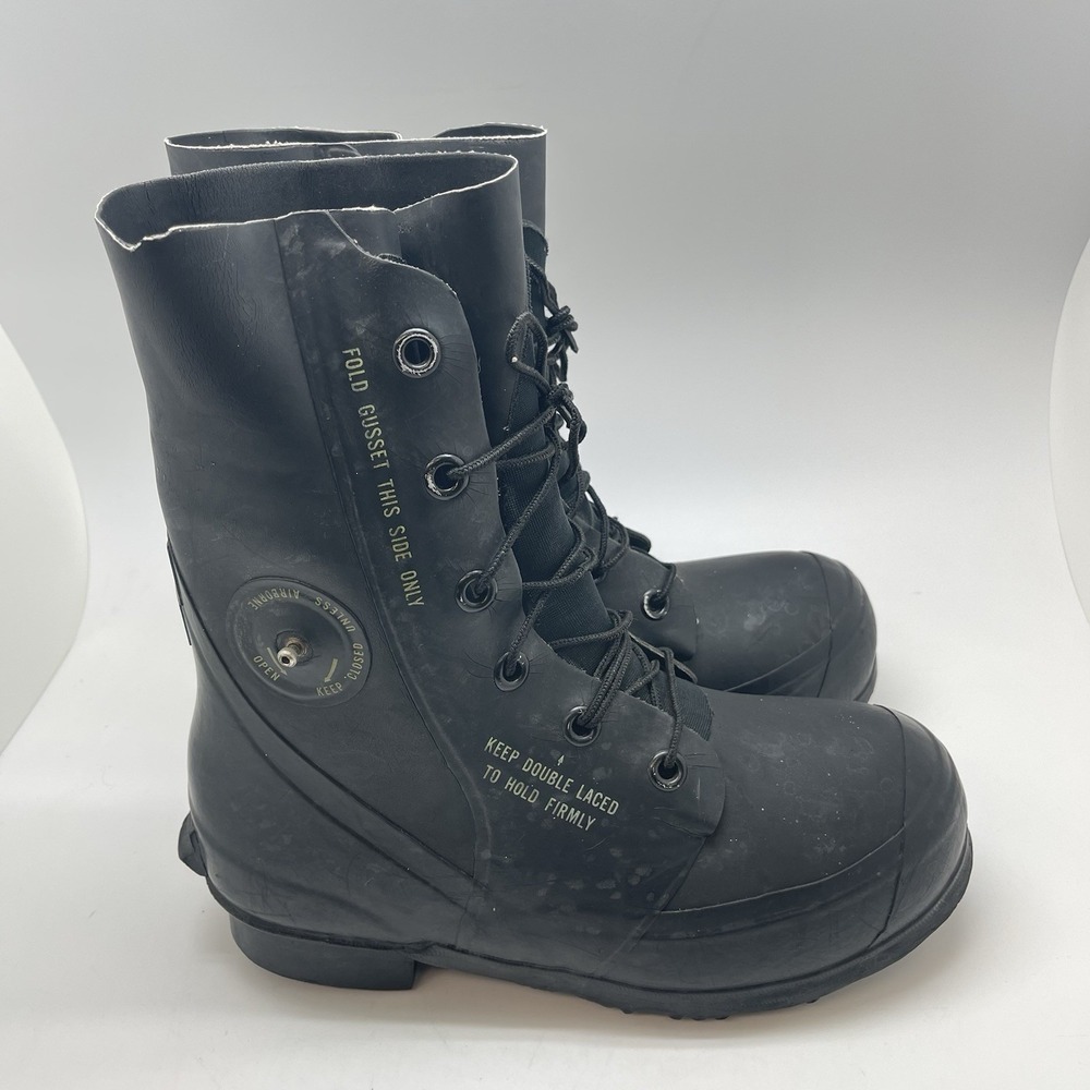 Vintage Bata‎ Boots US 7 Military 1988 Extreme Cold Weather Mickey Mouse Combat